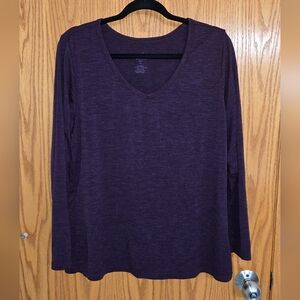 Woolx Layla V-Neck Top Size 1x